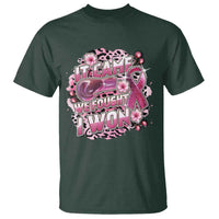 Breast Cancer Awareness T Shirt It Came We Fought I Won Boxing Gloves Pink Ribbon Flowers Leopard - Wonder Print Shop