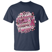 Breast Cancer Awareness T Shirt It Came We Fought I Won Boxing Gloves Pink Ribbon Flowers Leopard - Wonder Print Shop