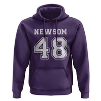 Newsom 48 Hoodie Gavin Newsom 2028 Presidential Election Campaign - Wonder Print Shop