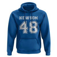 Newsom 48 Hoodie Gavin Newsom 2028 Presidential Election Campaign - Wonder Print Shop