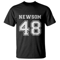 Newsom 48 T Shirt Gavin Newsom 2028 Presidential Election Campaign - Wonder Print Shop
