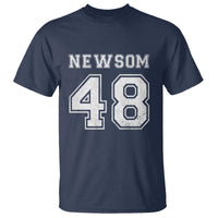 Newsom 48 T Shirt Gavin Newsom 2028 Presidential Election Campaign - Wonder Print Shop