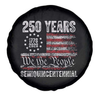 250 Years Semiquincentennial Spare Tire Cover 250th America Anniversary Independence Day USA Flag - Wonder Print Shop