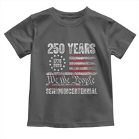 250 Years Semiquincentennial Toddler T Shirt 250th America Anniversary Independence Day USA Flag - Wonder Print Shop