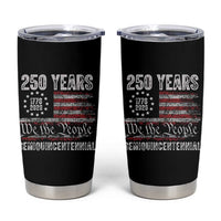 250 Years Semiquincentennial Tumbler Cup 250th America Anniversary Independence Day USA Flag - Wonder Print Shop