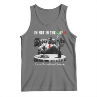 Funny Italian American Mafia Gangster Tank Top I Am Not In The Mafia I'm In The Restaurant Business - Wonder Print Shop