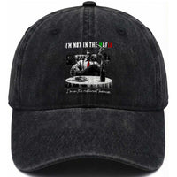 Funny Italian American Mafia Gangster Washed Cotton Baseball Cap I Am Not In The Mafia I'm In The Restaurant Business