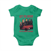 Funny Halloween Horror Slasher Baby Onesie Get In Loser We Are Going Slashing - Wonder Print Shop