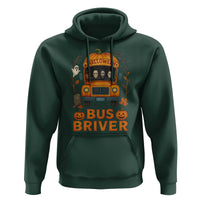 Funny Halloween Bus Driver Hoodie Horror Slashers Pumpkin School Bus Spooky Season - Wonder Print Shop