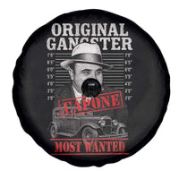 Original Gangster Most Wanted Al Capone Spare Tire Cover Italian American Mafia - Wonder Print Shop