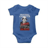 Original Gangster Most Wanted Al Capone Baby Onesie Italian American Mafia - Wonder Print Shop