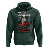 Original Gangster Most Wanted Al Capone Hoodie Italian American Mafia - Wonder Print Shop