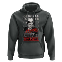 Original Gangster Most Wanted Al Capone Hoodie Italian American Mafia - Wonder Print Shop