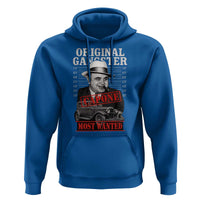 Original Gangster Most Wanted Al Capone Hoodie Italian American Mafia - Wonder Print Shop