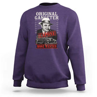 Original Gangster Most Wanted Al Capone Sweatshirt Italian American Mafia - Wonder Print Shop