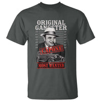 Original Gangster Most Wanted Al Capone T Shirt Italian American Mafia - Wonder Print Shop