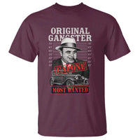 Original Gangster Most Wanted Al Capone T Shirt Italian American Mafia - Wonder Print Shop