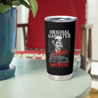 Original Gangster Most Wanted Al Capone Tumbler Cup Italian American Mafia - Wonder Print Shop
