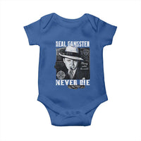 Al Capone Baby Onesie Real Ganster Never Die Italian American Mafia - Wonder Print Shop