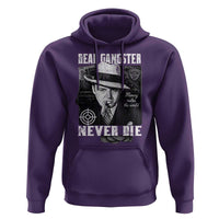Al Capone Hoodie Real Ganster Never Die Italian American Mafia - Wonder Print Shop