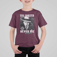 Al Capone T Shirt For Kid Real Ganster Never Die Italian American Mafia - Wonder Print Shop