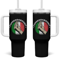 Funny Fuhgeddaboudit Italian Slang Italian Saying Tumbler With Handle Che Vuoi - Wonder Print Shop
