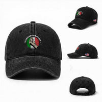 Funny Fuhgeddaboudit Italian Slang Italian Saying Washed Cotton Baseball Cap Che Vuoi