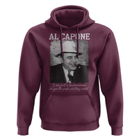 Al Capone Hoodie I Am Just A Businessman American Gangster Mafia - Wonder Print Shop