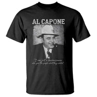 Al Capone T Shirt I Am Just A Businessman American Gangster Mafia - Wonder Print Shop