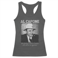Al Capone Racerback Tank Top Lets Call Me An Organizer American Gangster Mafia - Wonder Print Shop