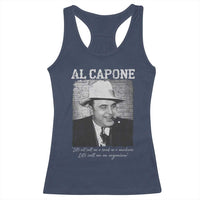 Al Capone Racerback Tank Top Lets Call Me An Organizer American Gangster Mafia - Wonder Print Shop