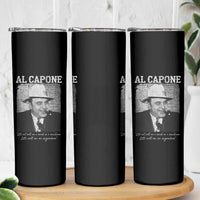 Al Capone Skinny Tumbler Lets Call Me An Organizer American Gangster Mafia - Wonder Print Shop