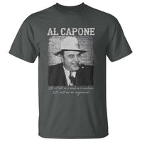 Al Capone T Shirt Lets Call Me An Organizer American Gangster Mafia - Wonder Print Shop
