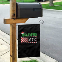 Funny Aura Energy 67 Christmas Garden Flag Aura Farming Six Seven Meme Gen Alpha Slang - Wonder Print Shop