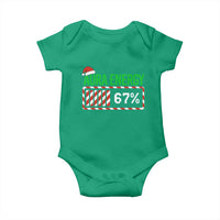 Funny Aura Energy 67 Christmas Baby Onesie Aura Farming Six Seven Meme Gen Alpha Slang - Wonder Print Shop