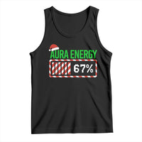 Funny Aura Energy 67 Christmas Tank Top Aura Farming Six Seven Meme Gen Alpha Slang - Wonder Print Shop