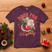Funny Christmas Dog Owner T Shirt Dogs For Everybody Santa Sack Chihuahua - Wonder Print Shop