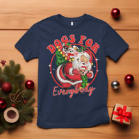 Funny Christmas Dog Owner T Shirt Dogs For Everybody Santa Sack Chihuahua - Wonder Print Shop