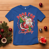 Funny Christmas Dog Owner T Shirt Dogs For Everybody Santa Sack Chihuahua - Wonder Print Shop