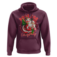 Funny Christmas Dog Owner Hoodie Dogs For Everybody Santa Sack Chihuahua
