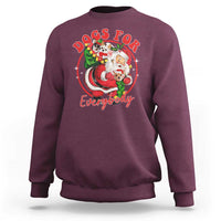 Funny Christmas Dog Owner Sweatshirt Dogs For Everybody Santa Sack Chihuahua - Wonder Print Shop