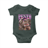 Funny Pesto The Penguin Christmas Baby Onesie