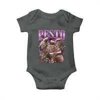 Funny Pesto The Penguin Christmas Baby Onesie