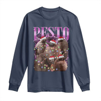 Funny Pesto The Penguin Christmas Long Sleeve Shirt