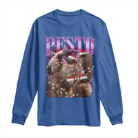Funny Pesto The Penguin Christmas Long Sleeve Shirt