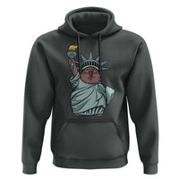 Funny Pesto The Penguin Statue Of Liberty Hoodie