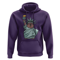 Funny Pesto The Penguin Statue Of Liberty Hoodie