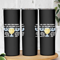 Funny Christmas Vacation Eggnog Skinny Tumbler Can I Refill Your Eggnogs Get You Something To Eat Xmas Movie - Wonder Print Shop