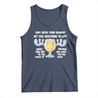 Funny Christmas Vacation Eggnog Tank Top Can I Refill Your Eggnogs Get You Something To Eat Xmas Movie - Wonder Print Shop