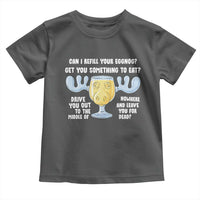 Funny Christmas Vacation Eggnog Toddler T Shirt Can I Refill Your Eggnogs Get You Something To Eat Xmas Movie - Wonder Print Shop